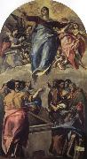 El Greco Assumption of the Virgin oil
